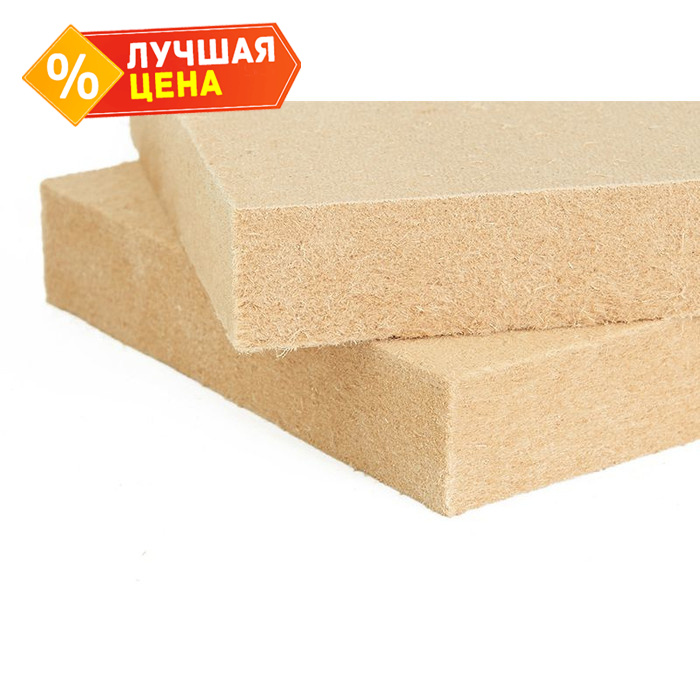 Белтермо Room МДВП тепло-звукоизоляционная 100х600х1200 мм прямая